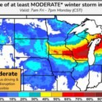 Eastern South Dakota to Northern Michigan Faces 6+ Inches of Snow and 50 MPH Wind Gusts as Major Mid-March Winter Storm Targets the Great Lakes