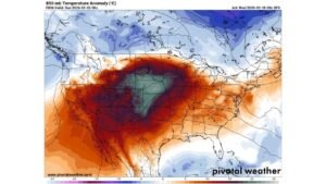 Historic March Heatwave Builds Across Texas, Oklahoma, Kansas and Midwest as Extreme Temperature Anomalies Signal Hundreds of Record Highs
