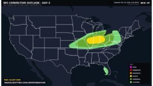 Illinois Indiana Ohio Kentucky Facing Thursday Severe Storm Threat With Large Hail Damaging Winds And Possible Tornadoes
