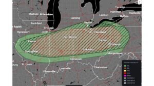 Illinois, Indiana, Ohio and Western Pennsylvania Face Tornado Threat Today as Supercell Corridor Sets Up Across Midwest