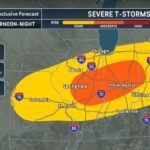 Illinois, Indiana and Ohio Including Chicago, Indianapolis and Columbus Face Severe Thunderstorms With Damaging Winds and Flood Risk Thursday