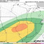 Illinois, Missouri and Indiana in the Bullseye Tuesday: Enhanced Risk Signals Potential for Tornadoes, Giant Hail and Destructive Winds