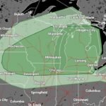 Illinois, Wisconsin, Michigan, and Minnesota Face Marginal Severe Weather Risk Monday With Damaging Winds and Large Hail Possible Across Chicago, Milwaukee, Detroit, Lansing, Green Bay, Marquette, and Duluth