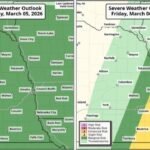 Increasing Severe Storm Risk Targets Southeast Nebraska and Southwest Iowa Thursday Night Into Friday With Large Hail, Damaging Winds and Tornado Potential