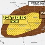 Iowa, Illinois, Wisconsin Face Overnight Elevated Storms With Egg-Sized Hail Risk as Frontal Boundary Triggers Severe Setup