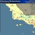 Socal Cool-down Confirmed: Cooler Temperatures and Light Rain Move in Tuesday through Thursday