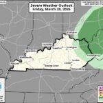 Kentucky Storm Threat Fades for Louisville, Lexington, and Bowling Green as Only Eastern Counties See Isolated Thunderstorm Chance Tonight