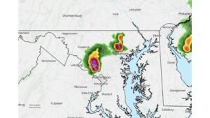 Maryland and Washington D.C. Face Rotating Supercell Threat as Northern Maryland, Baltimore Metro and DMV Brace for Golf Ball Hail and Isolated Tornado Risk
