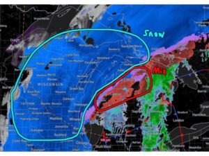 Michigan Upper Peninsula Blizzard Intensifies as Lake Effect Snow Brings Another 24 Hours of Heavy Snow and Dangerous Travel