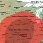 Midwest, Plains and Great Lakes Brace for Multi-Day Severe Weather Outbreak Into Early April With Significant Storm Potential