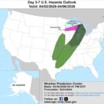 Minnesota, Wisconsin, Michigan, Ohio, Indiana, Kentucky, Kansas, Oklahoma, Arkansas, and Northeast Face Heavy Rain, Freezing Rain, and Heavy Precipitation Hazards From April 2 Through April 6 as WPC Issues Multi-Day Hazards Outlook