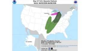 Minnesota, Wisconsin, Michigan, Ohio, Indiana, Kentucky, Kansas, Oklahoma, Arkansas, and Northeast Face Heavy Rain, Freezing Rain, and Heavy Precipitation Hazards From April 2 Through April 6 as WPC Issues Multi-Day Hazards Outlook