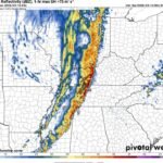 Mississippi, Tennessee and Kentucky Bracing for Nighttime QLCS Severe Line Sunday as Damaging Winds and Embedded Tornadoes Sweep East