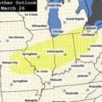 Missouri, Illinois, Indiana and Ohio in Focus for March 26 Severe Storm Threat With Large Hail and Damaging Winds Risk