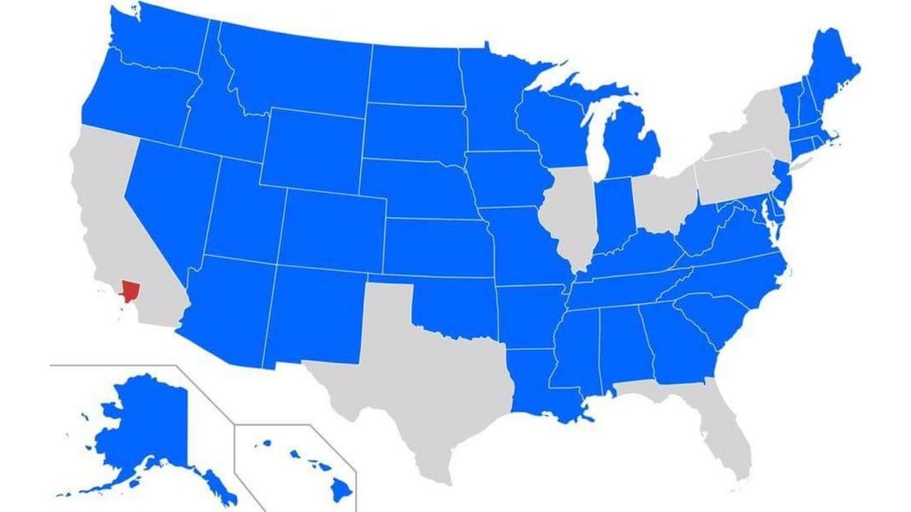 More Than Half of U.S. States Have Smaller Populations Than Los Angeles County Including Alaska Wyoming Vermont and Others