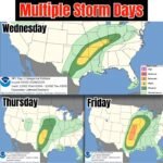 Multi-Day Severe Storm Threat Expands From Texas and Oklahoma Into Missouri, Illinois, Indiana and the Mid-Mississippi Valley — Friday Emerging as the Most Dangerous Day