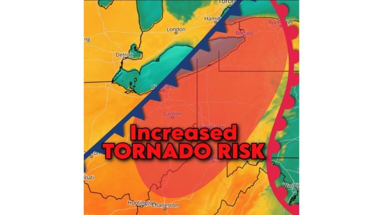 “Never Trust a Spring Warm Front”: Increased Tornado Risk From Eastern Ohio to Western Pennsylvania and Western New York Including Cleveland, Pittsburgh and Buffalo