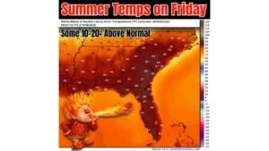 Georgia, Alabama, Mississippi, Florida and the Carolinas Face 10–20 Degree Temperature Surge With Near 90°F Heat by Friday
