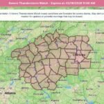 North Carolina, South Carolina and Georgia Under Severe Thunderstorm Watch Until 11 AM With Damaging Winds and Heavy Rain Possible