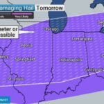 Ohio Indiana Illinois and Michigan Face Tornado Risk Level 4 Thursday With Large Hail and Nighttime Storm Threat