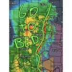 Ohio Storm Line Pushes East Past Dayton and Lima Overnight as Severe Threat Fades Toward Columbus