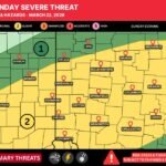 Ohio’s Miami Valley Faces Sunday Severe Storm Risk With Dayton, Cincinnati, Columbus, and Surrounding Cities in Line for Hail and Damaging Winds