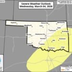 Severe Storm Threat Expands from Oklahoma on Wednesday into Kansas and Missouri by Friday with 15% Risk Zones Identified
