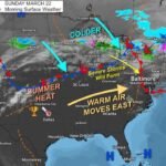 Pennsylvania, Maryland and Delaware Face Evening Severe Storm Risk With Large Hail Potential After Warm 80 Degree Sunday Surge