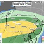 Pennsylvania Severe Storm Risk Expands North and East With Pittsburgh, State College, Harrisburg and Philadelphia in Sunday Impact Zone