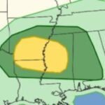 Severe Weather Threat Expands Across Mississippi, Alabama and Georgia: Conditional Risk for Very Large Hail and Isolated Tornadoes Tuesday Afternoon