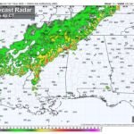 Slight Risk for West Alabama as Storm Line Pushes In After 3 PM: Tuscaloosa, Florence and Birmingham Face Gusty Winds and Hail Threat