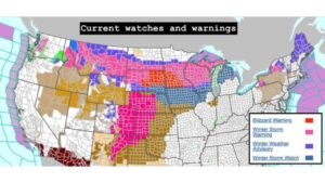 South Dakota, Minnesota, Wisconsin and Michigan Bracing for Blizzard Warnings and 1–2+ Feet of Snow as Major Winter Storm Spreads Across the Great Lakes