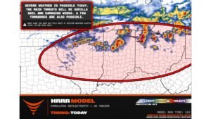 St. Louis to Erie Corridor Braces for Destructive Gorilla Hail and Tornado Threat as Intense Supercells Erupt Today