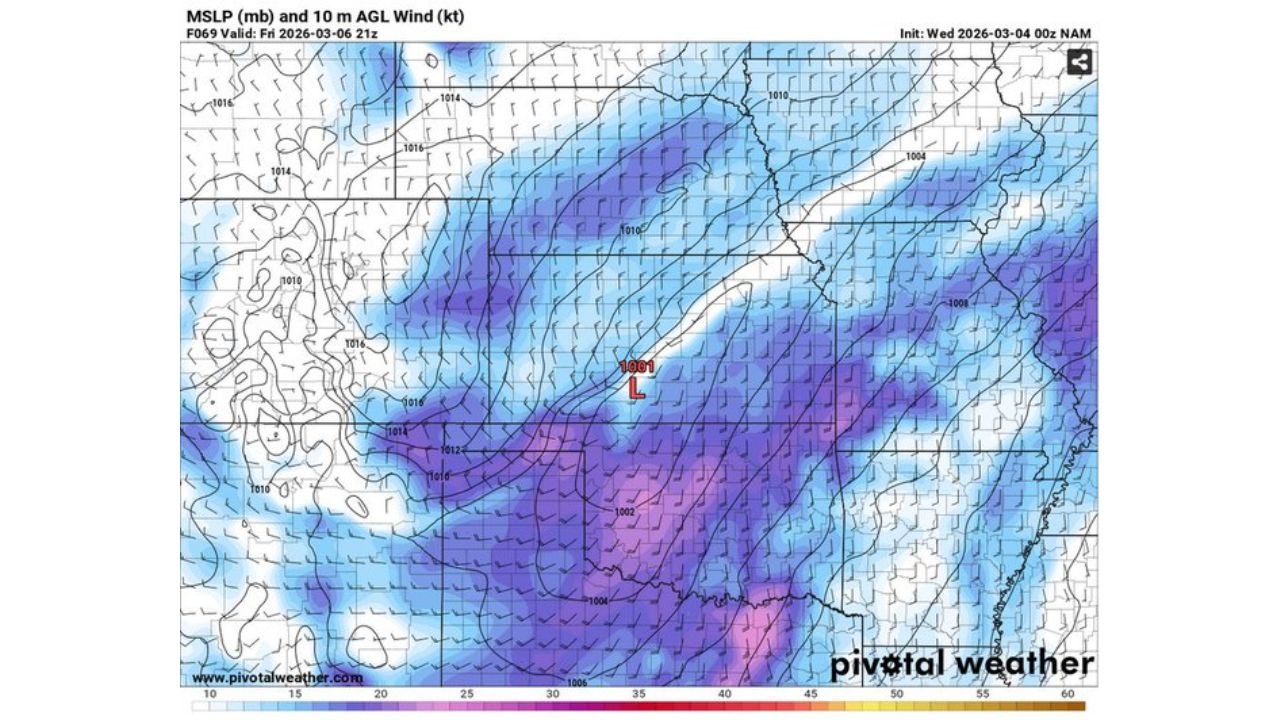Strengthening Low-Level Jet and Dryline Setup Target Central Oklahoma and Southeast Kansas Friday Evening With Increasing Tornado and Large Hail Potential