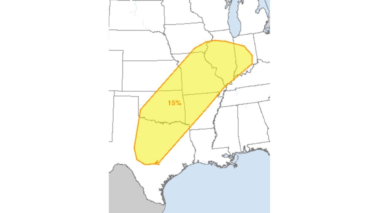 Tuesday’s Severe Weather Corridor Expands: Damaging Winds, Large Hail and Tornado Threat From Texas Through Arkansas, Missouri and Into Illinois