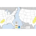 Two Severe Weather Risk Areas Outlined in SPC Day 4–8 Outlook, Targeting Southern Plains and Missouri Valley Midweek Into Friday