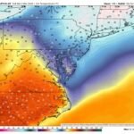 Virginia and Maryland Temperature Divide: 70s Surge Across Virginia While Baltimore Stays in the 40s as Backdoor Front Threatens Early March Warm-Up