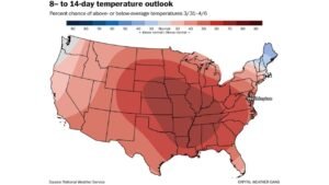 Washington DC, Maryland and Virginia See Wild Temperature Swings Before Warmer 60s and 70s Take Over in Early April