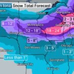 Wisconsin and Michigan Face 2–3 Feet of Snow as Winter Storm Iona Targets Green Bay, Marquette, Alpena and Surrounding Upper Midwest Cities