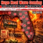 193 Records on the Line as a Massive Heat Wave Locks In Over the Eastern United States This Week — Florida Faces Widespread 90s With Feels-Like Temperatures Hitting 120 Degrees by Saturday