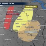 3 Days of Severe Storms Sweep From the Northern Plains to Oklahoma and Arkansas Wednesday Through Friday This Week