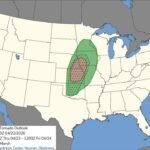 5 Percent Tornado Probability and 2 Inches of Rain Threaten Kansas City Late Thursday Afternoon and Evening