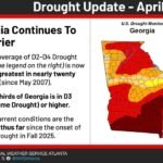 70 Percent of Georgia Now in Extreme Drought With Water Restrictions Possible This Summer