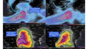 80 to 90 Percent Chance of Severe Weather Parameters Converging Across the Southern Plains Sunday April 26 and Monday April 27
