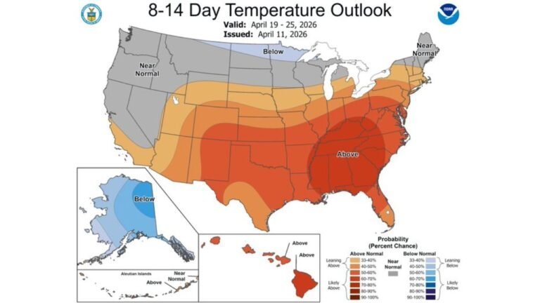 90 Degrees in April: Alabama and the Deep South Brace for Their Hottest Week of 2026 as Drought Tightens Its Grip and Rain Stays Away for Days