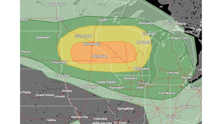 A Dangerous Severe Weather Setup Is Locked In Across the Midwest Today: Big-Time Hailstorms, Damaging Winds, and Strong Tornadoes Threaten Minneapolis, Rochester, Milwaukee, and Surrounding Areas Between 3 and 10 PM