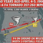 April 4–5 Timeline Rewind: Florida’s Historic 1966 F4 Tornado Tracked 136 Miles With Devastating Impact Across Central Florida