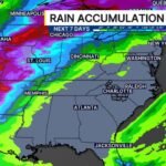Carolinas Stay Dry as Heavy Rain Targets Texas, Oklahoma and Midwest With Storm Track Locked West Through Next 7 Days
