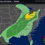 Damaging Winds Take Lead BUT Tornado Risk Still Lingers Across Illinois, Indiana, Ohio and Kentucky in Today’s Midwest Storm Setup