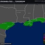 Gulf Coast From San Antonio to Mobile Faces Tornado Threat Friday as Storm System Targets the Coastline
